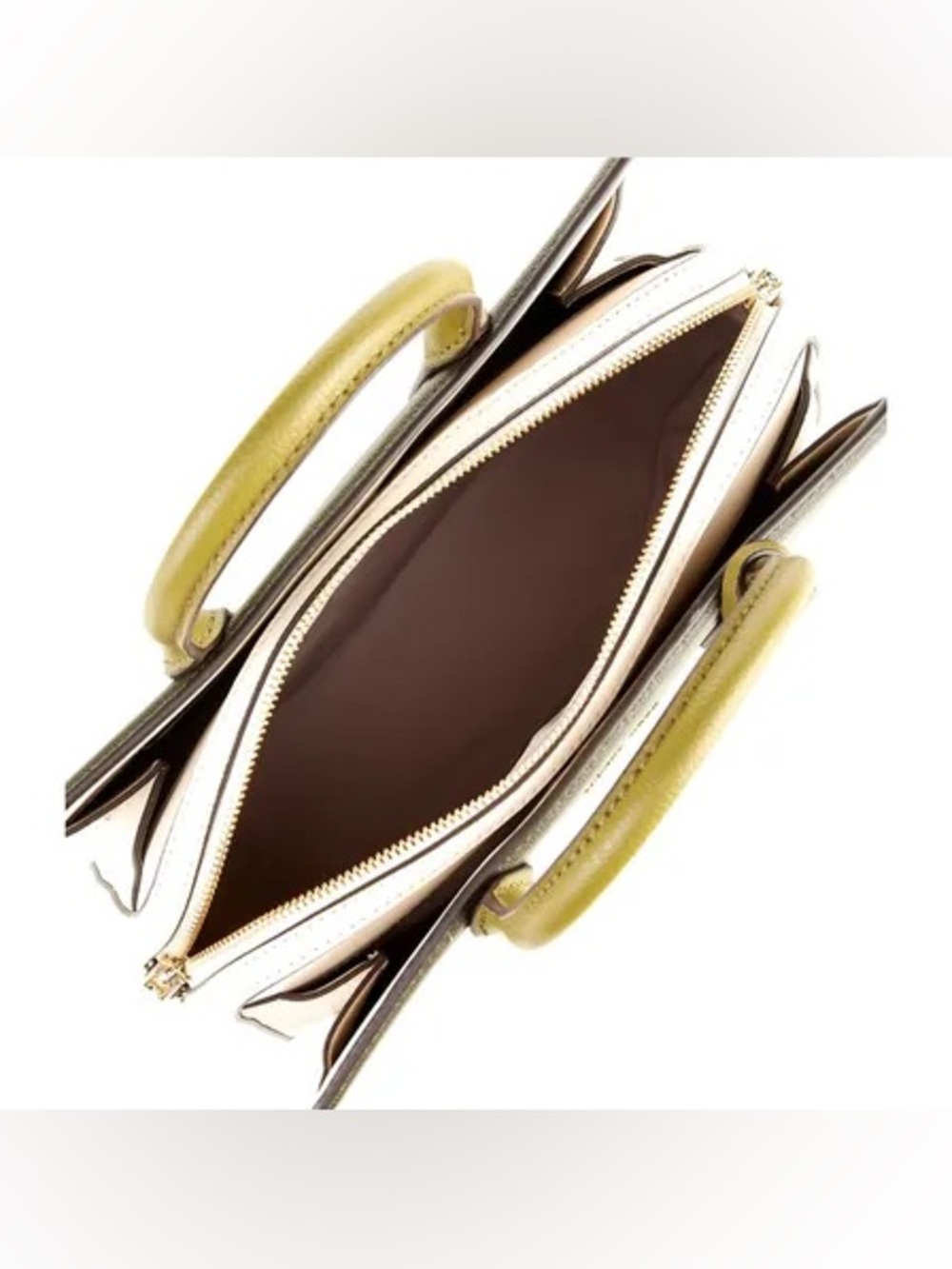 Michael Kors Laila Medium Color-Block Leather Satchel Handbag - Picture 2 of 10